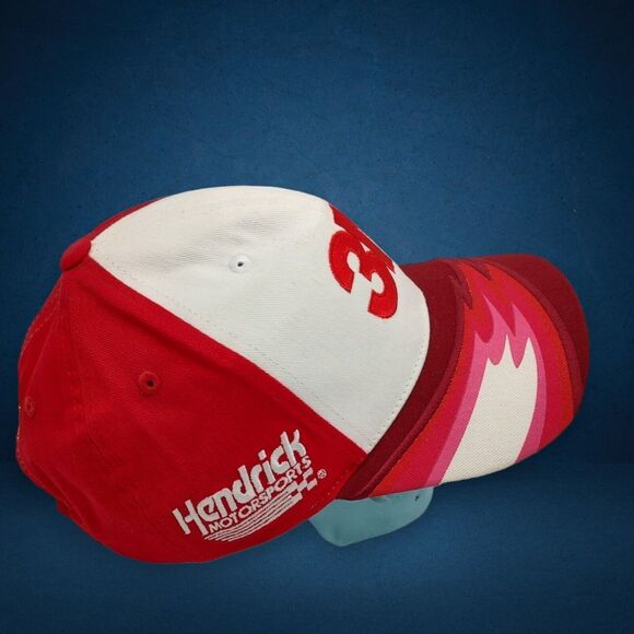 NASCAR 24 Checkered Flag Jeff Gordon 3M Hendrik MotorSports Adjustable Hat Cap - Picture 5 of 10